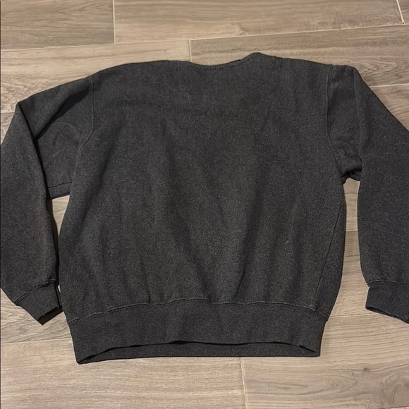 Shark Tee Girls Dark Grey Hollywood Beach Florida Sweatshirt Size S - Picture 2 of 5